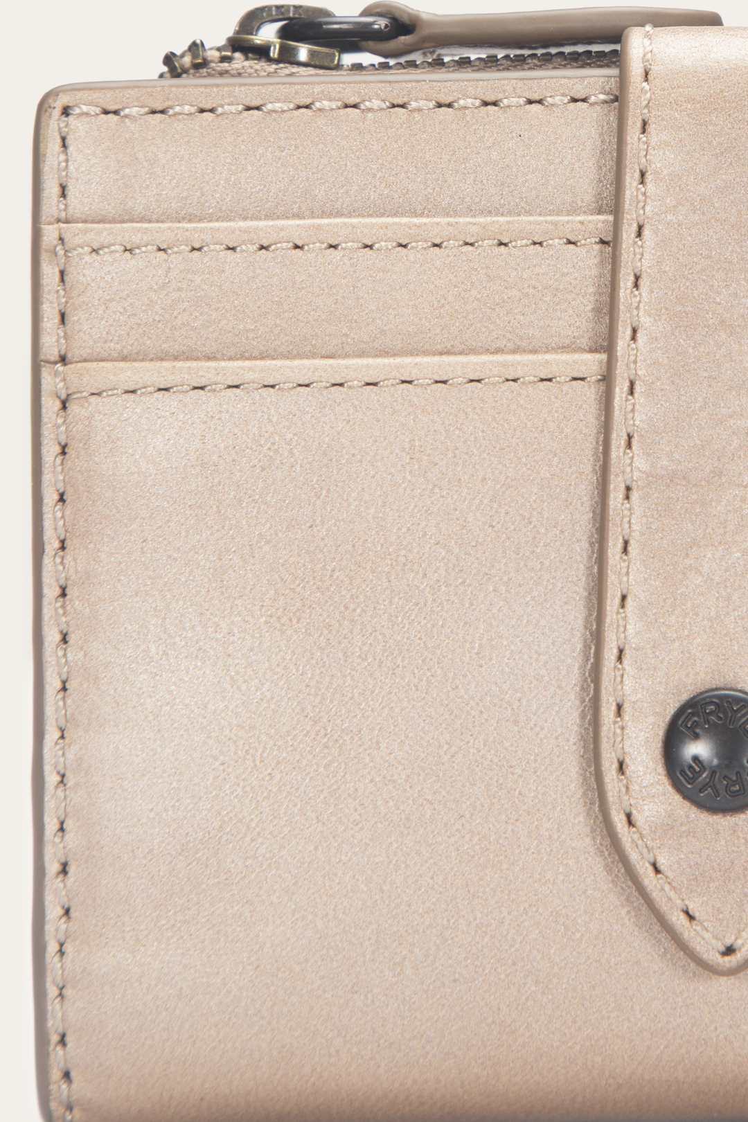 Frye Melissa Coin Purse Light Bronze