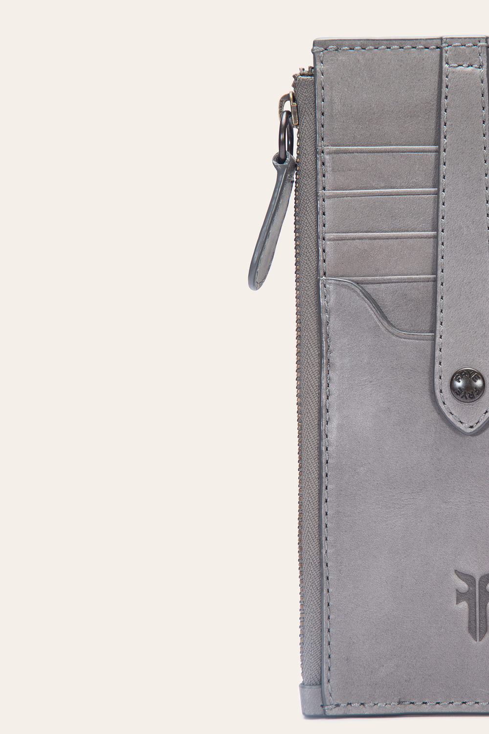 Frye Melissa Shadow Snap Card Wallet Shadow