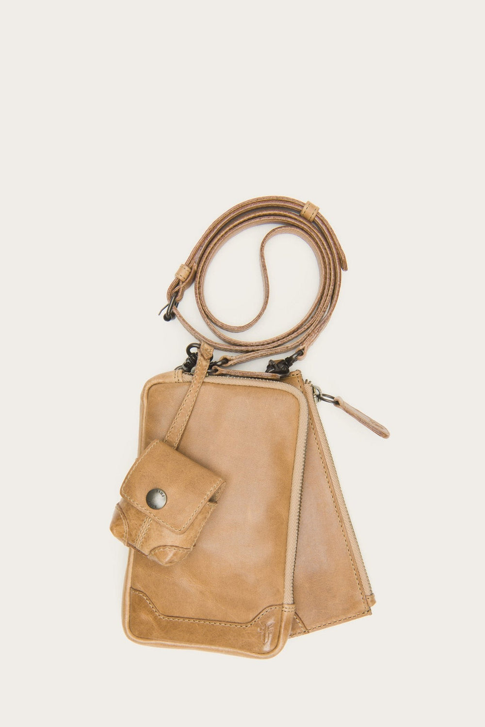 Frye Melissa Beige 3 In 1 Crossbody Beige