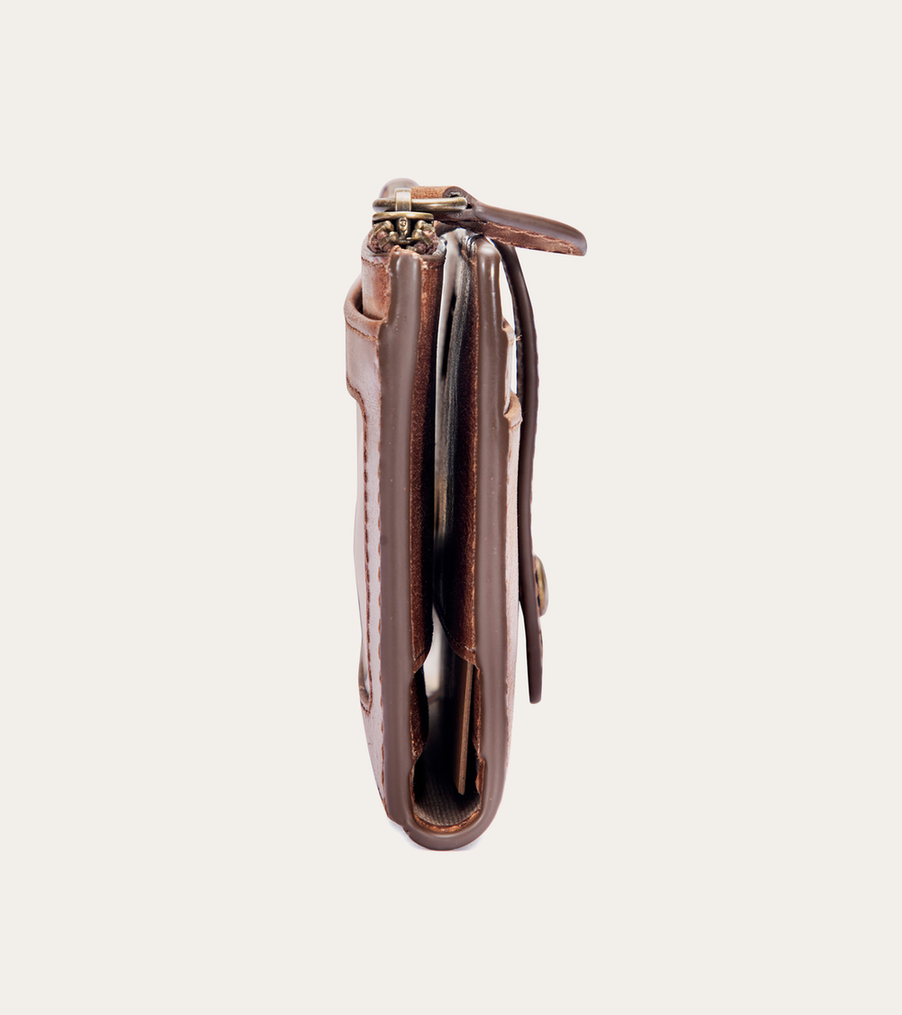 Frye Melissa Cognac Coin Purse Cognac