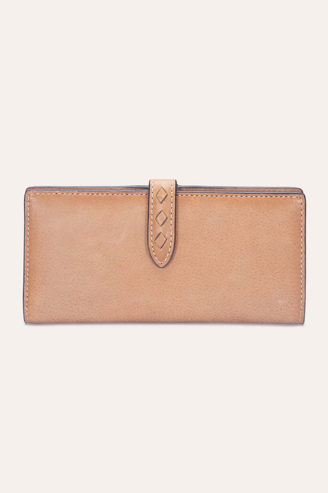 Frye Reed Slim Wallet in Tan Tan