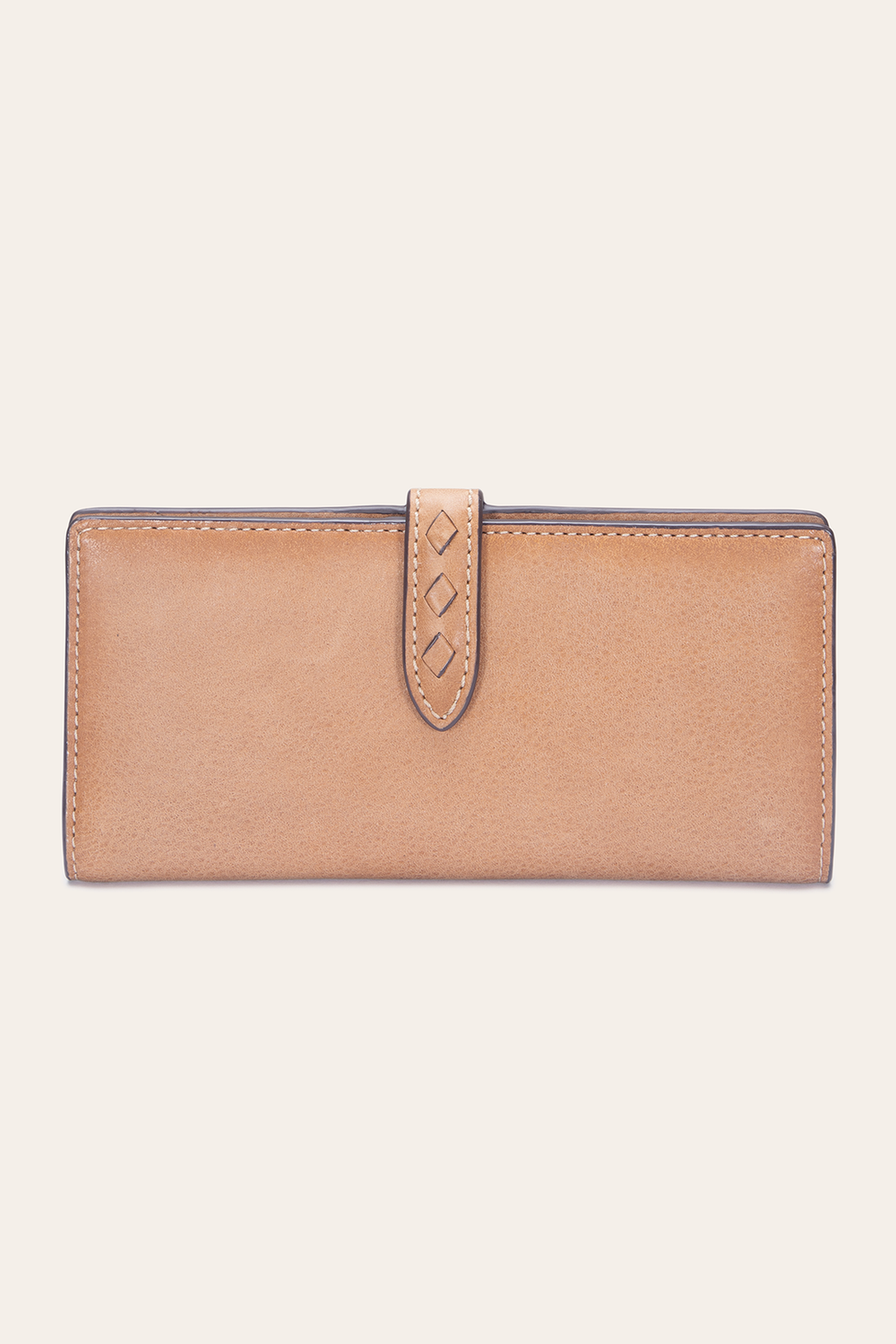 Frye Reed Slim Wallet in Tan Tan