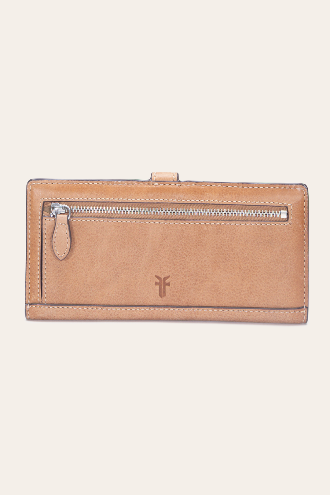 Frye Reed Slim Wallet in Tan Tan