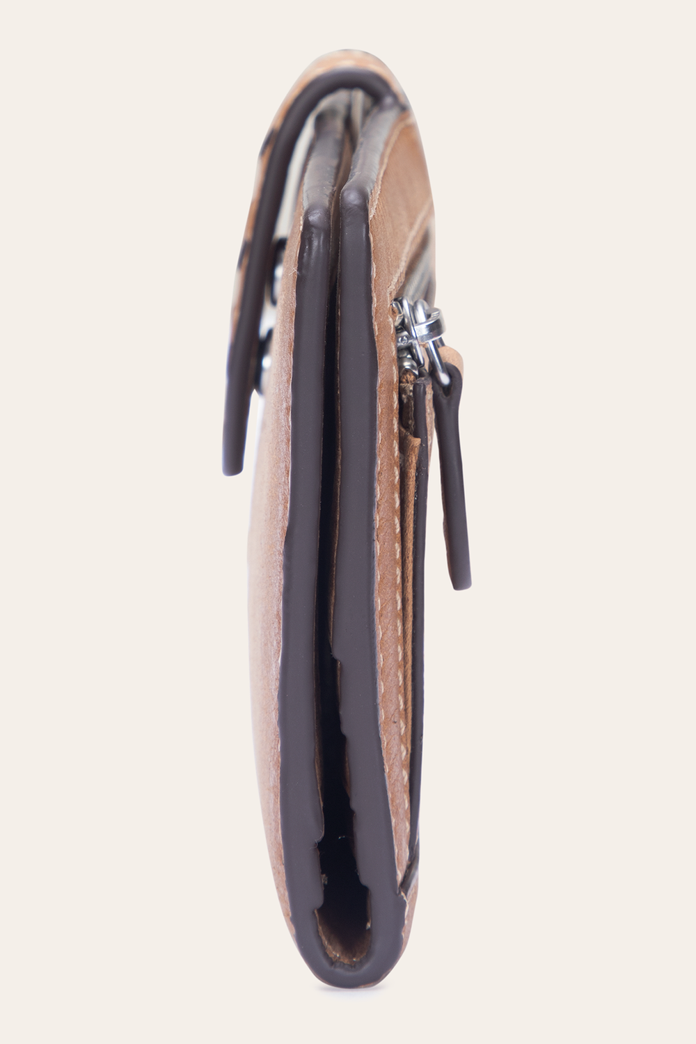 Frye Reed Slim Wallet in Tan Tan