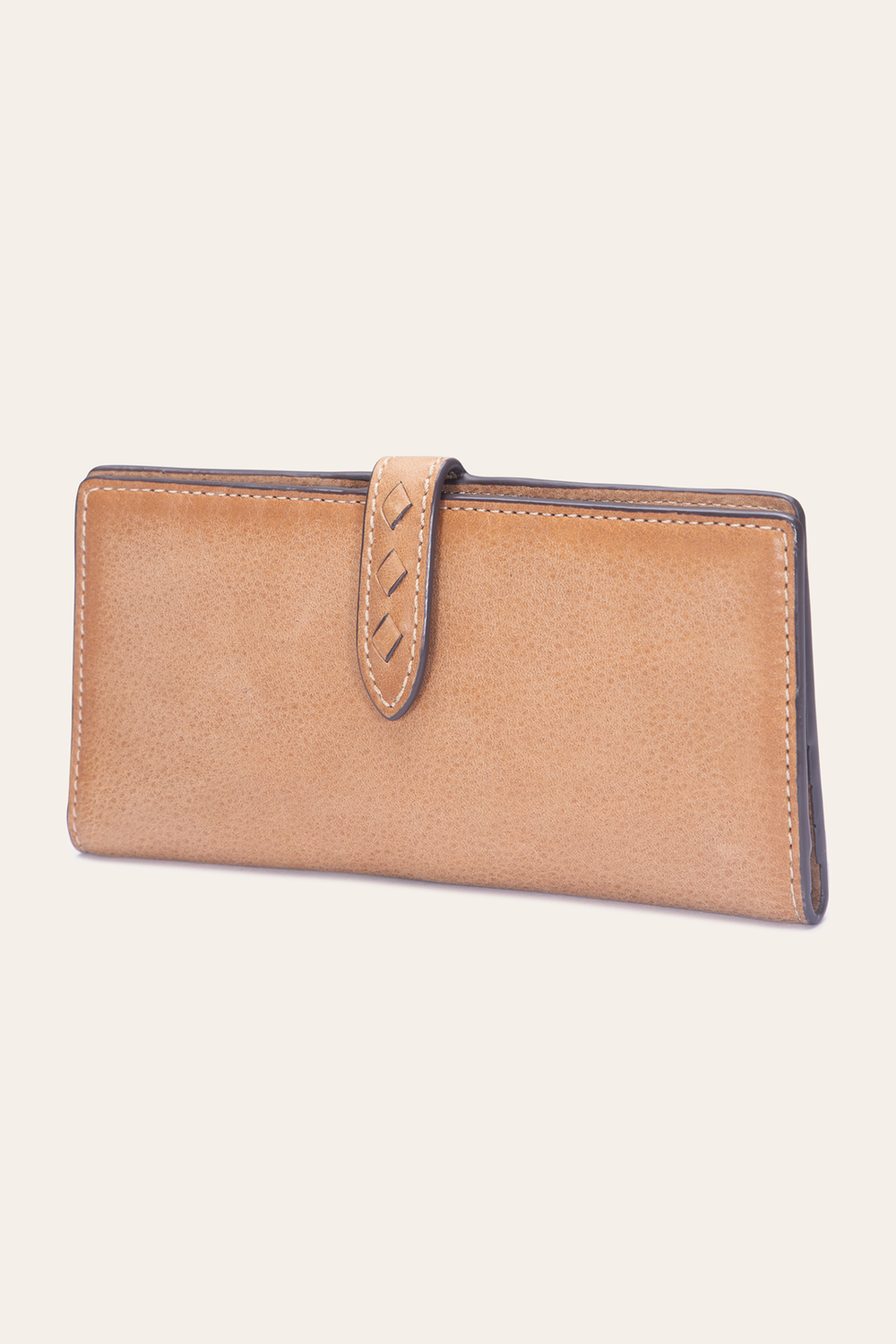 Frye Reed Slim Wallet in Tan Tan