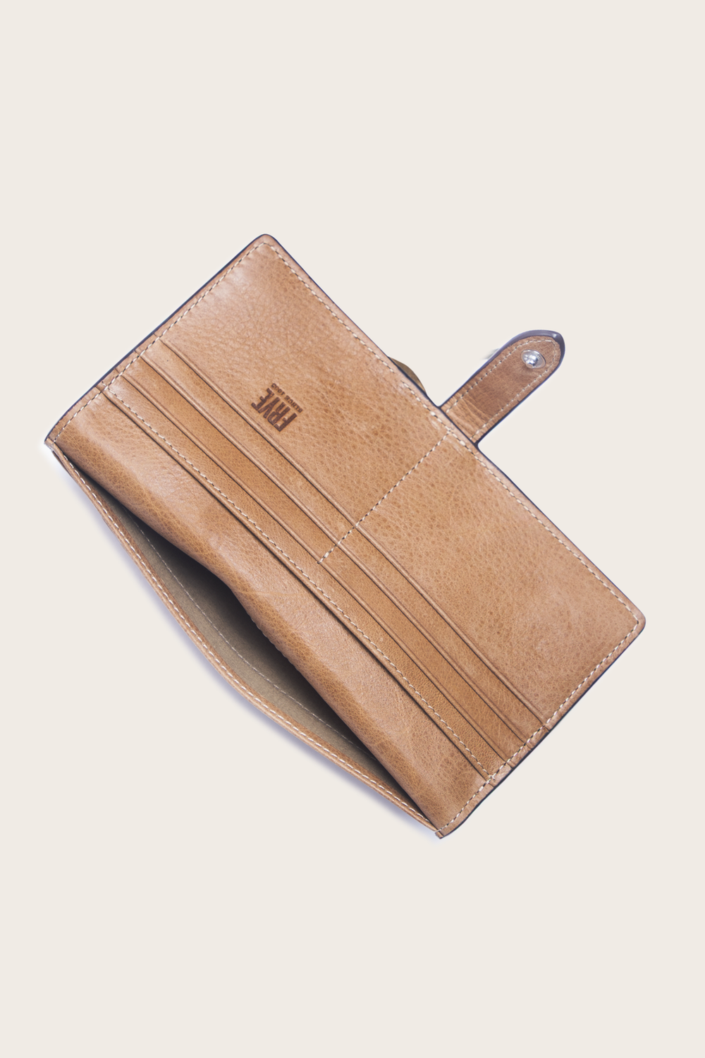 Frye Reed Slim Wallet in Tan Tan