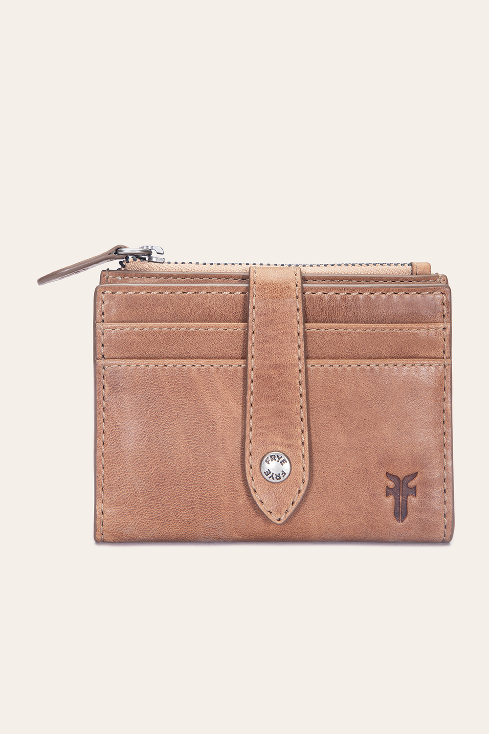 Frye Melissa Beige Coin Purse Beige