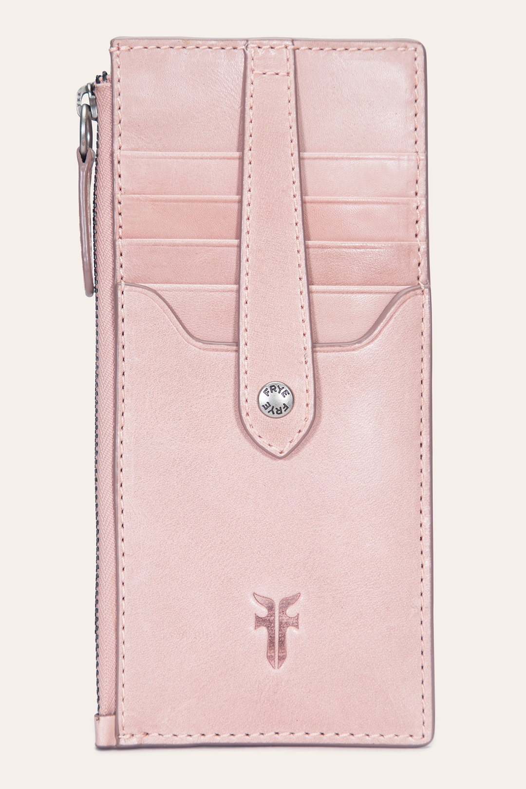 Frye Women's Melissa Snap Card Wallet (Woodrose) Woodrose