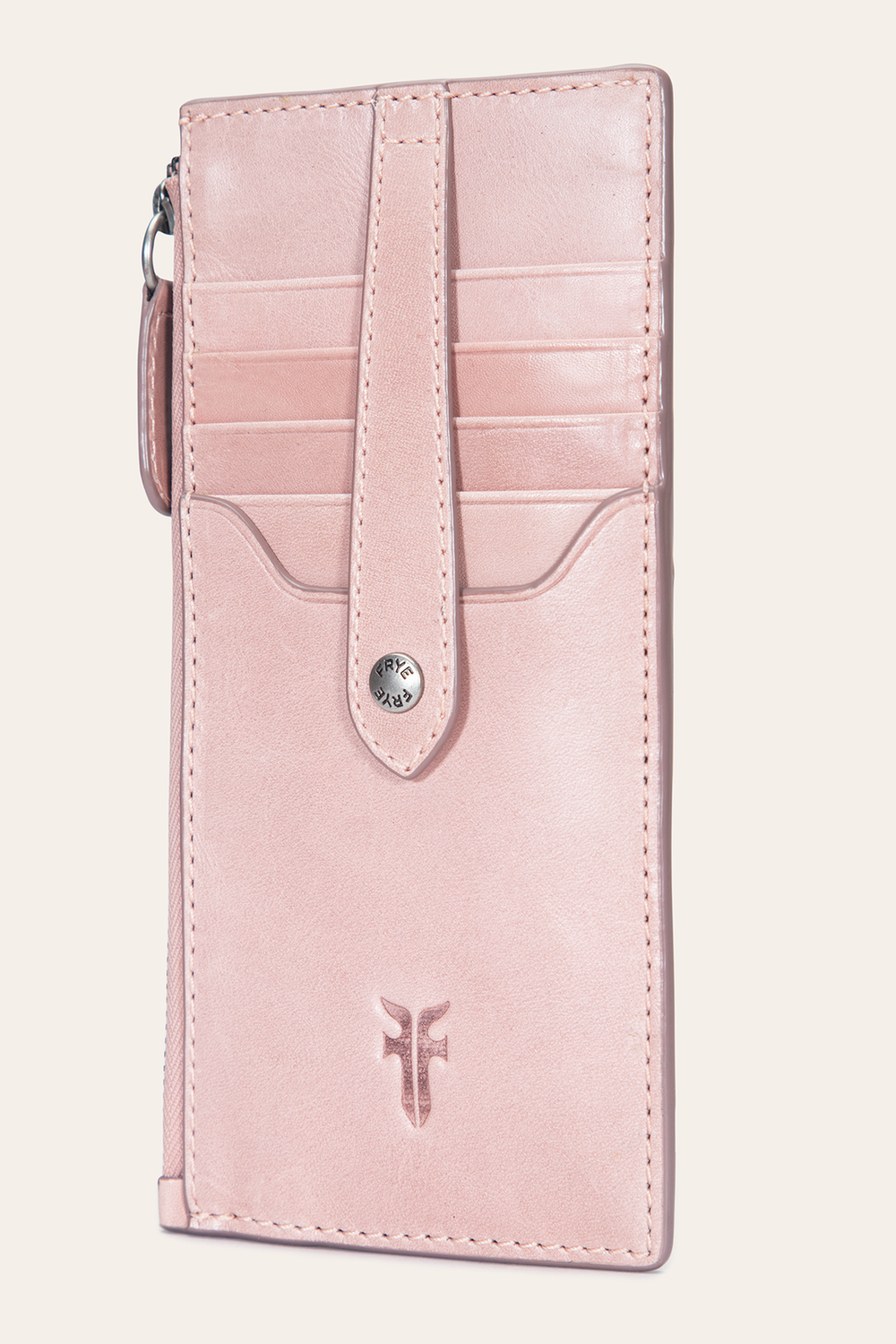 Frye Women's Melissa Snap Card Wallet (Woodrose) Woodrose