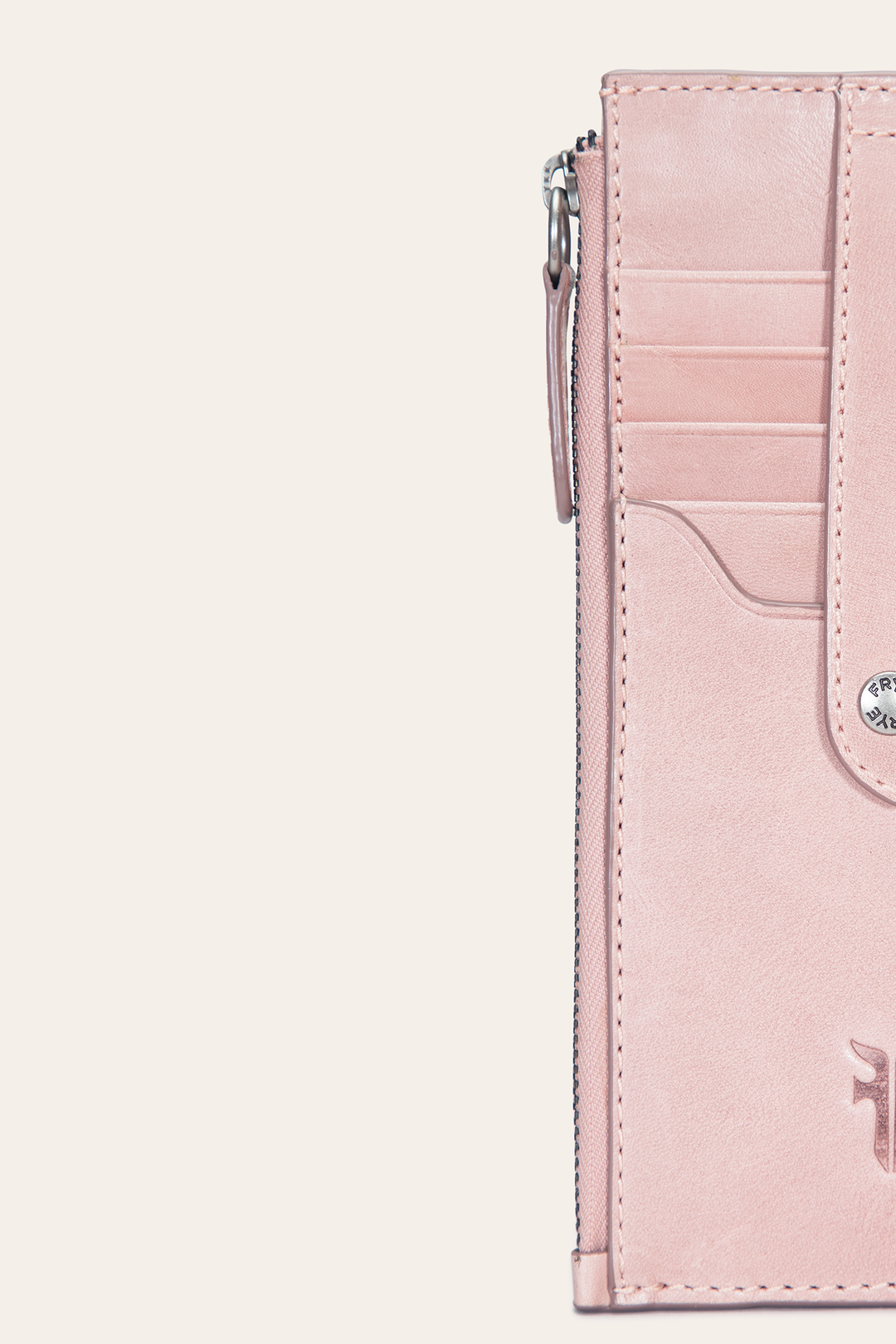 Frye Women's Melissa Snap Card Wallet (Woodrose) Woodrose