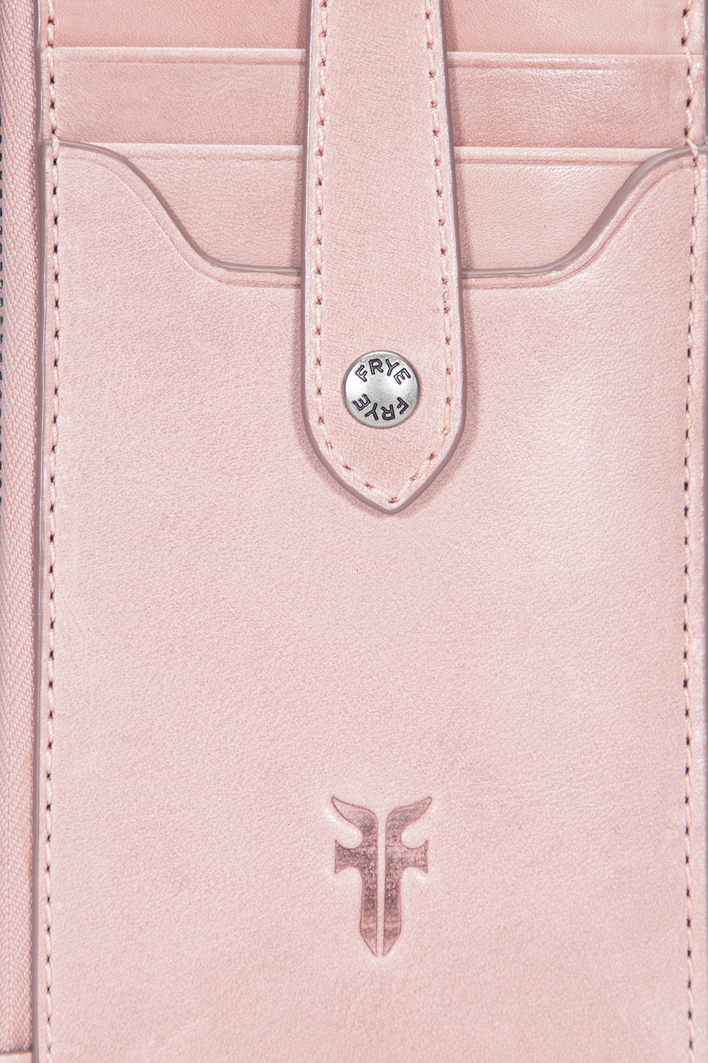 Frye Women's Melissa Snap Card Wallet (Woodrose) Woodrose