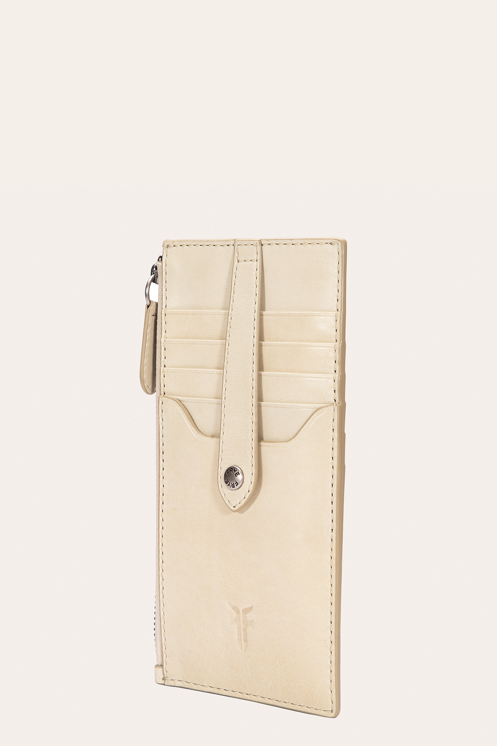 Frye Melissa Oat Snap Card Wallet Oat