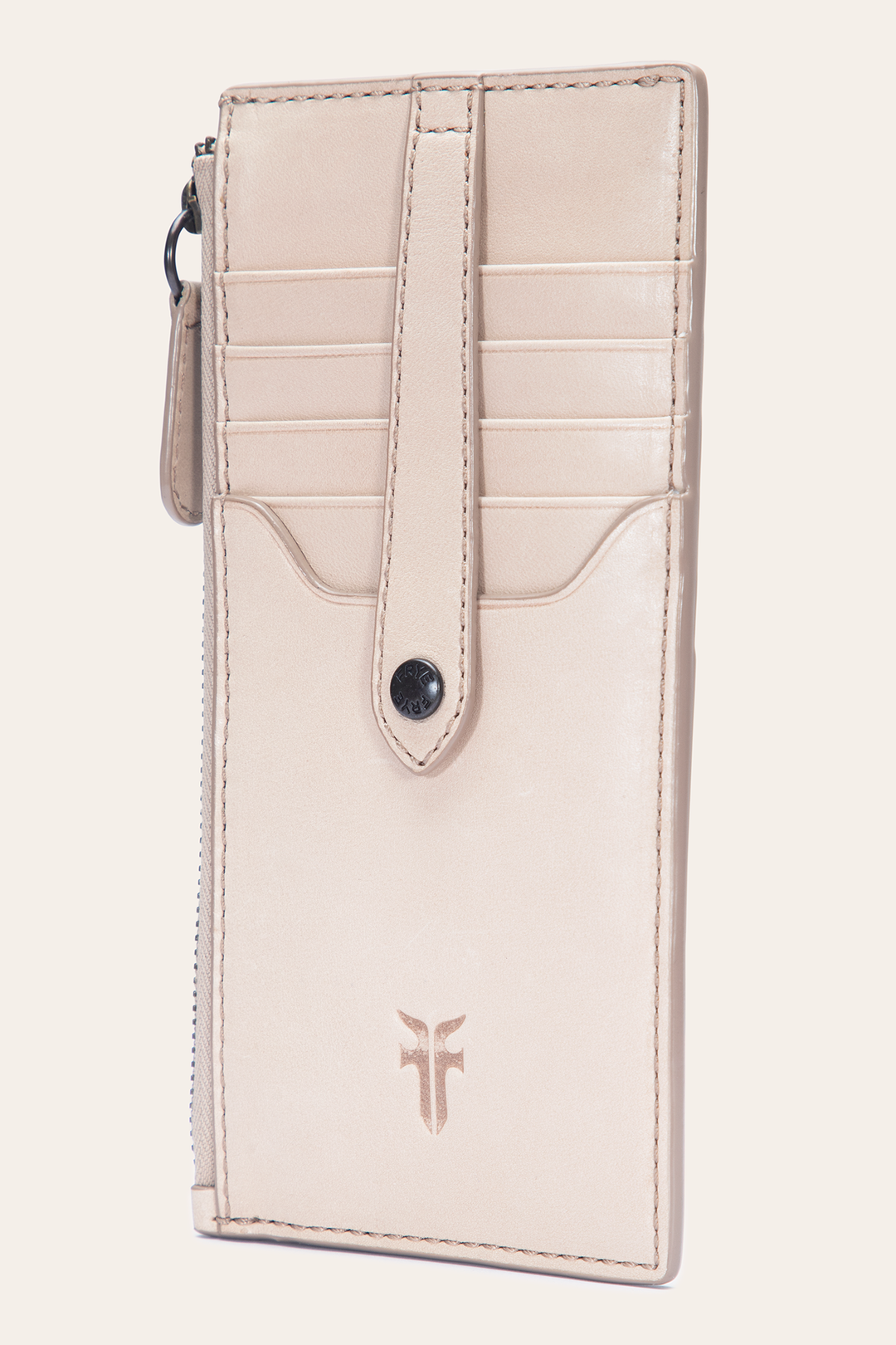 Frye Melissa Nude Snap Card Wallet Nude