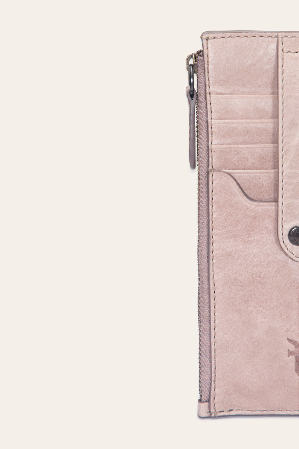 Frye Melissa Mushroom Snap Card Wallet Mushroom