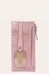 Frye Melissa Orchid Snap Card Wallet Orchid