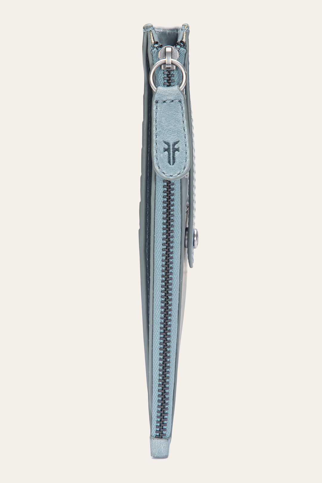 Frye Melissa Sky Blue Snap Card Wallet Sky Blue