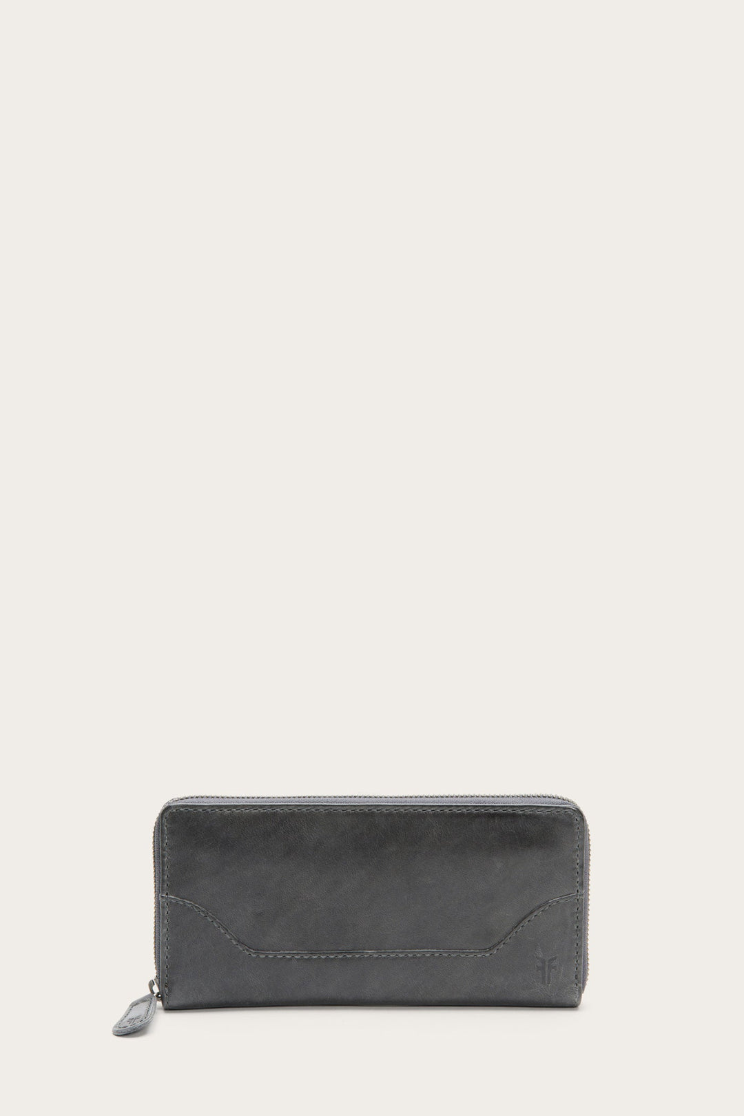 Frye Melissa Carbon Zip Wallet Carbon