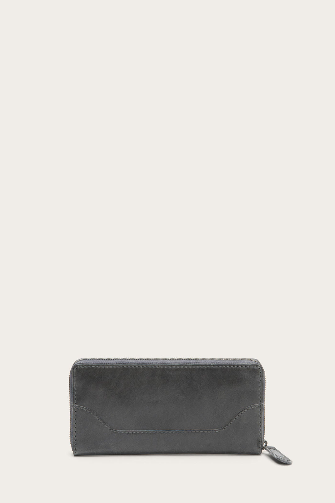 Frye Melissa Carbon Zip Wallet Carbon