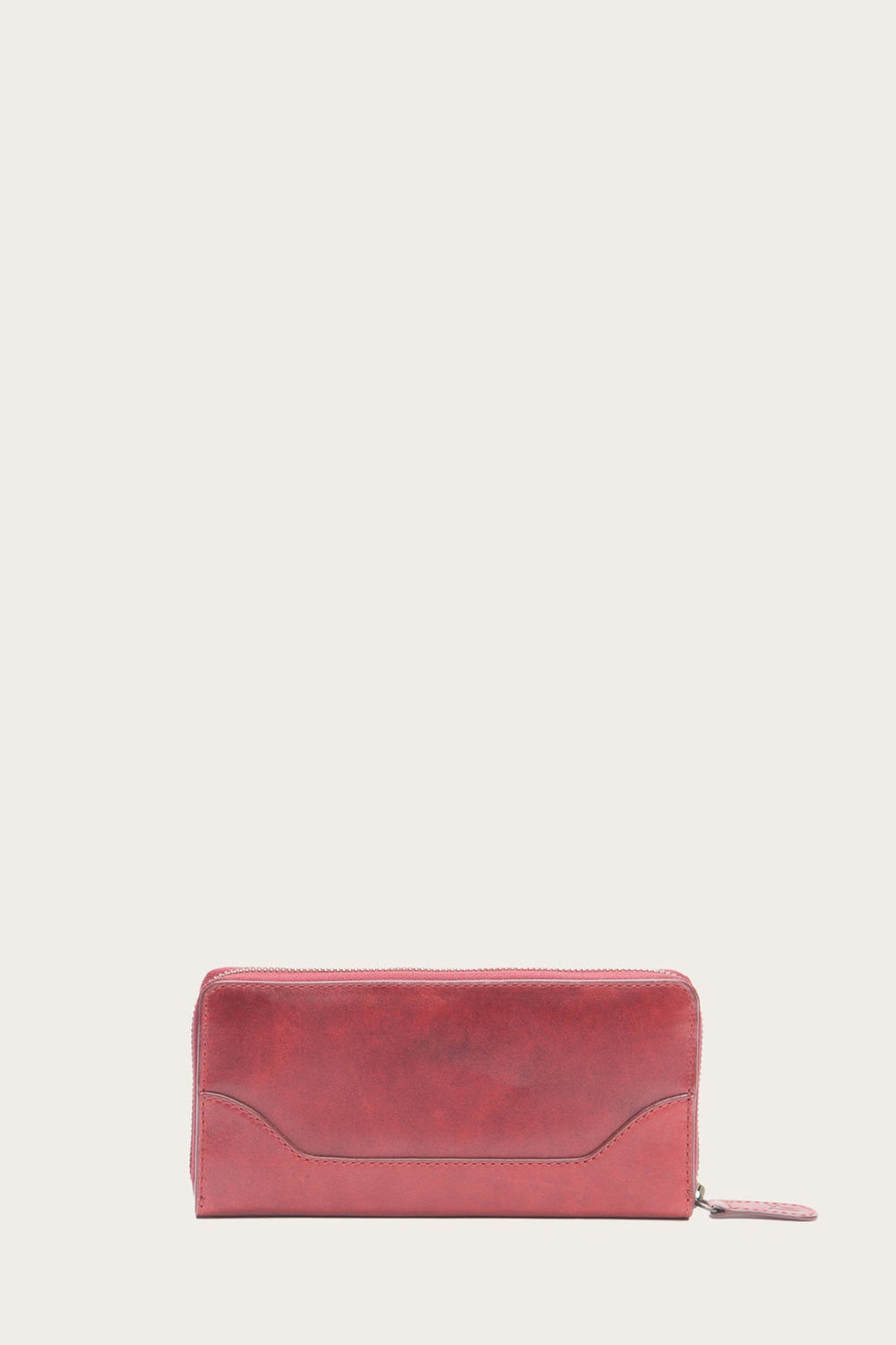 Frye Melissa Burgundy Zip Wallet Burgundy