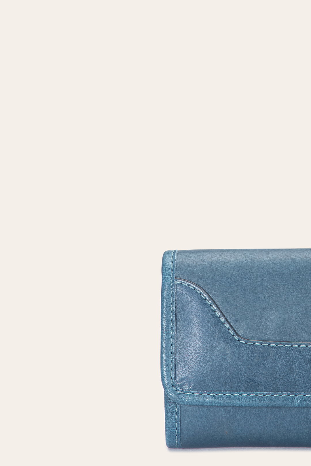 Frye Melissa Steel Wallet Steel