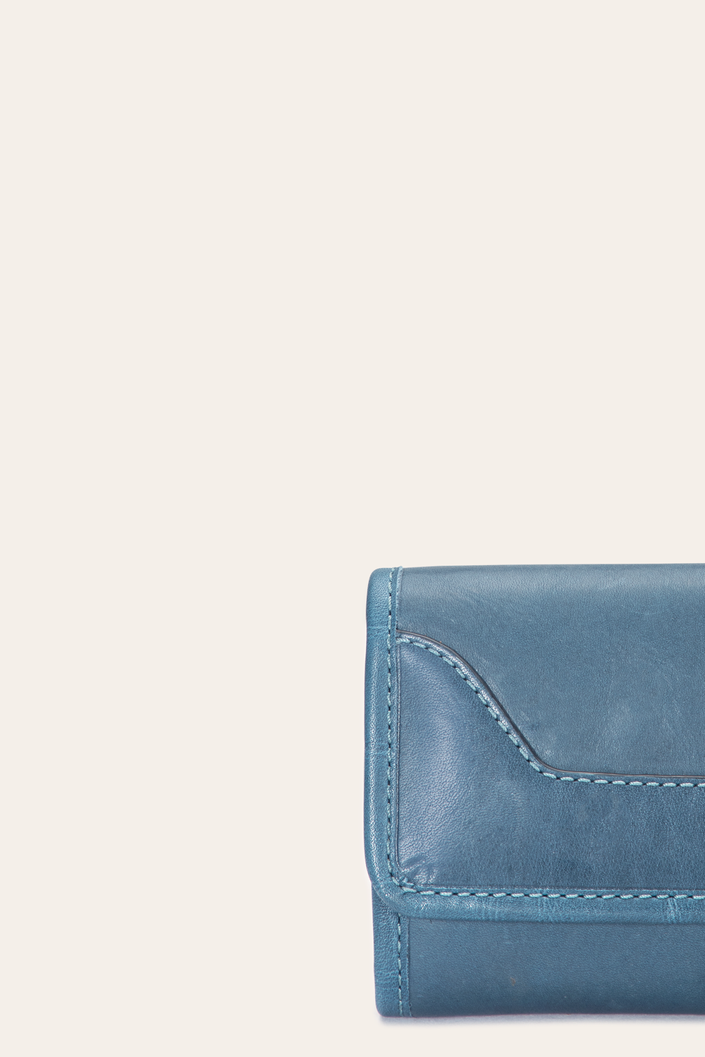 Frye Melissa Steel Wallet Steel