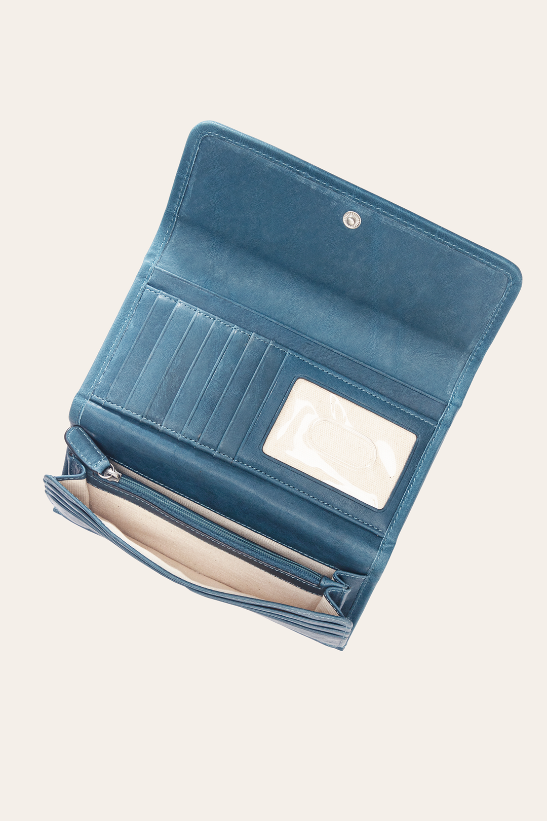 Frye Melissa Steel Wallet Steel