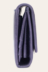 Frye Melissa Eggplant Wallet Eggplant