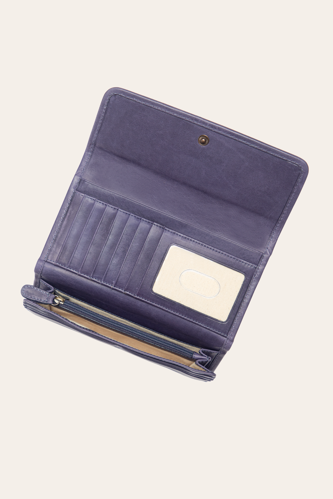Frye Melissa Eggplant Wallet Eggplant