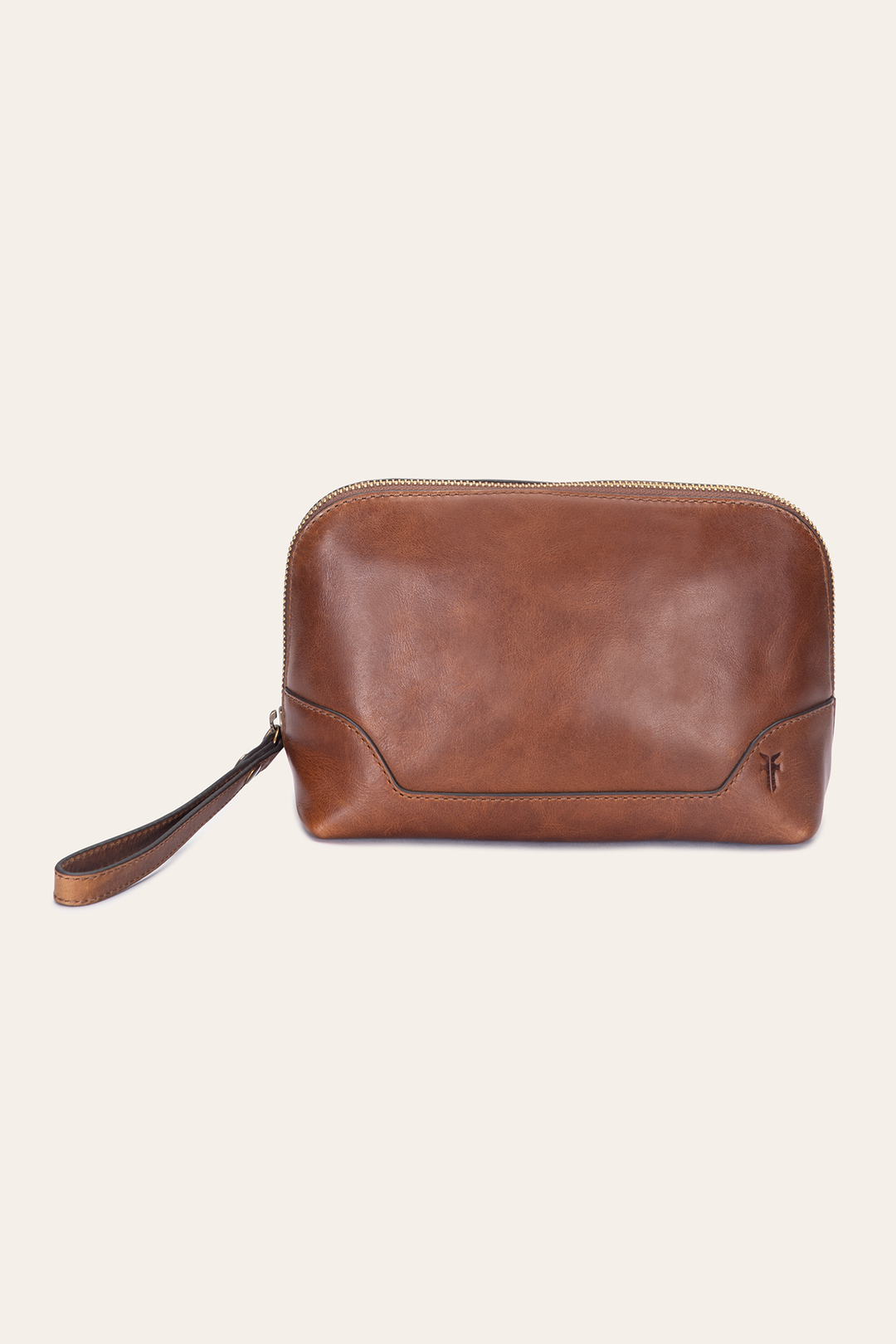 Frye Melissa Cognac Carry All Clutch Cognac