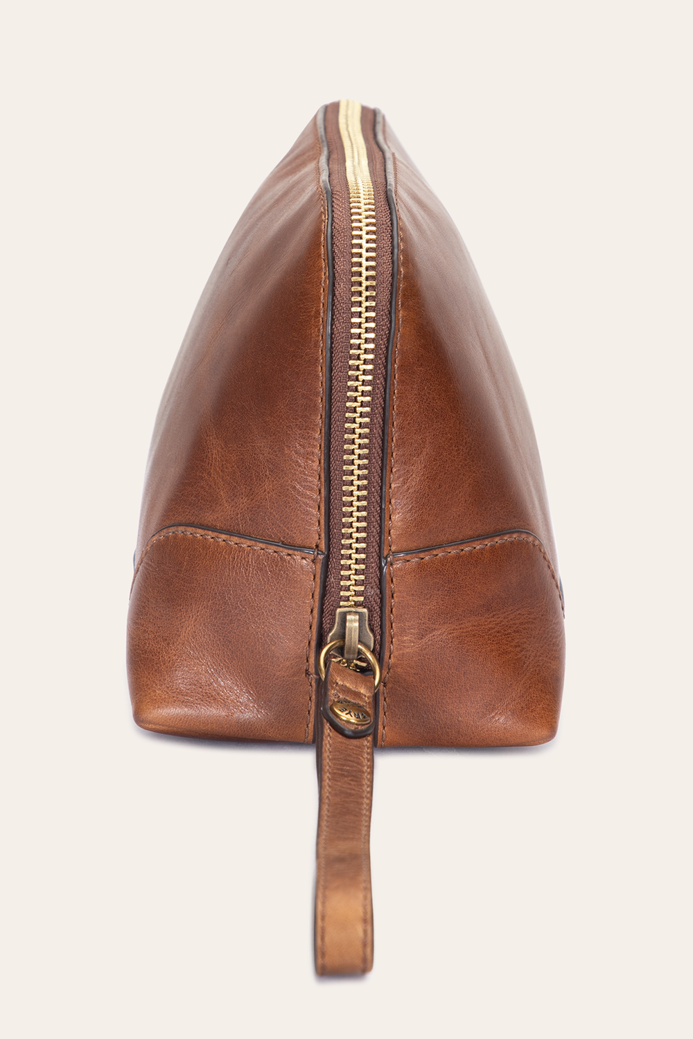 Frye Melissa Cognac Carry All Clutch Cognac
