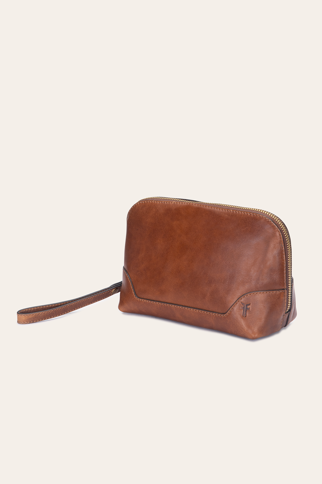 Frye Melissa Cognac Carry All Clutch Cognac