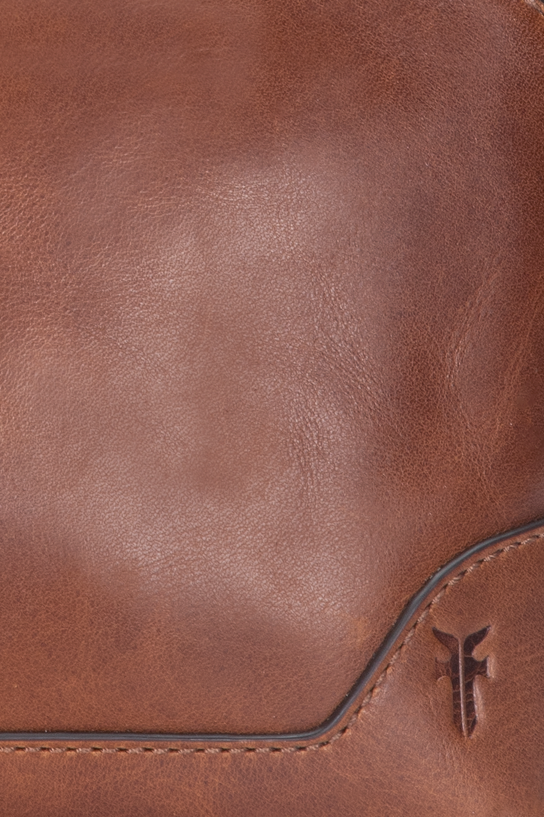 Frye Melissa Cognac Carry All Clutch Cognac