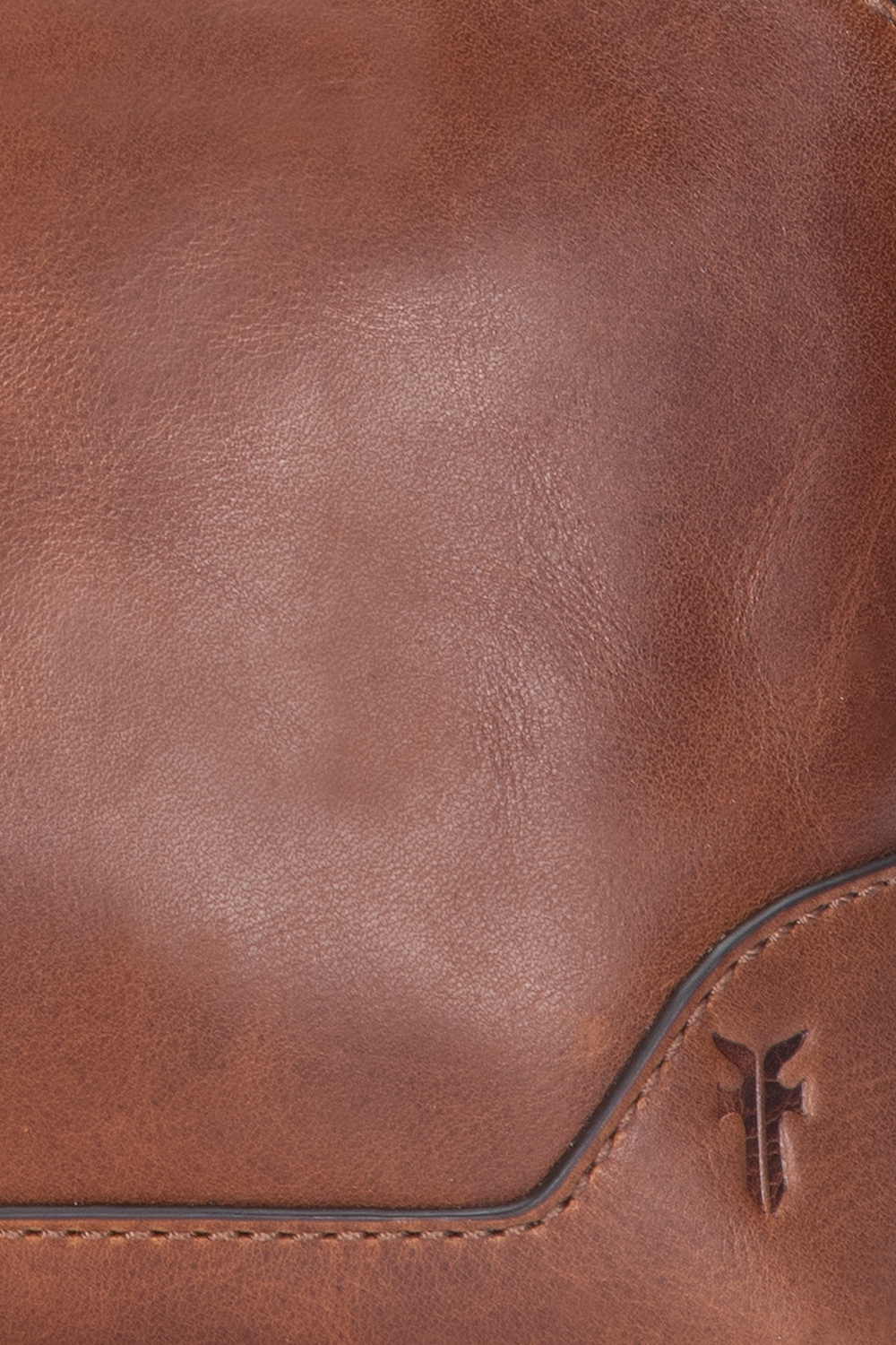 Frye Melissa Cognac Carry All Clutch Cognac