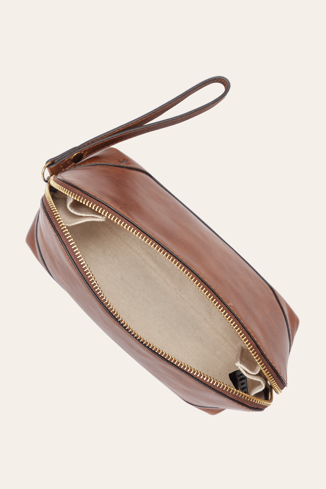 Frye Melissa Cognac Carry All Clutch Cognac