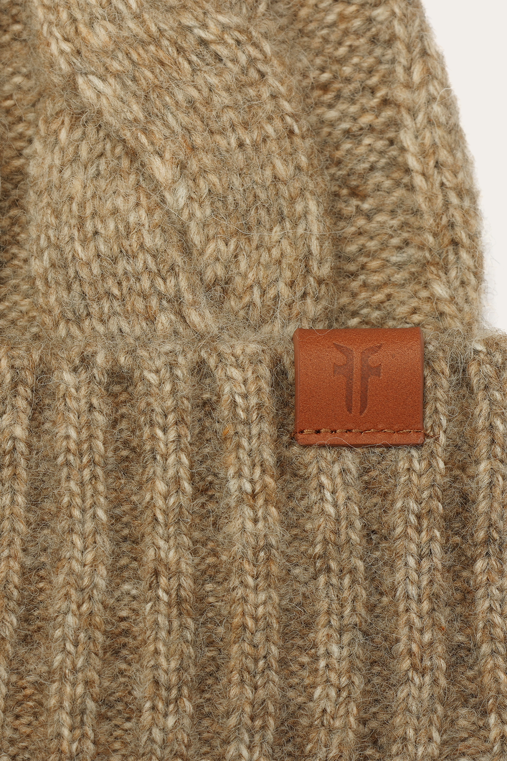Frye Burnt Olive Wide Cable Cuff Hat Burnt Olive