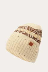 Frye Birch Tweed Fair Isle Cuff Hat Birch