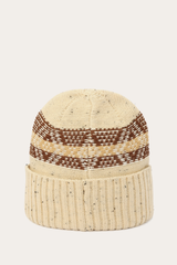 Frye Birch Tweed Fair Isle Cuff Hat Birch
