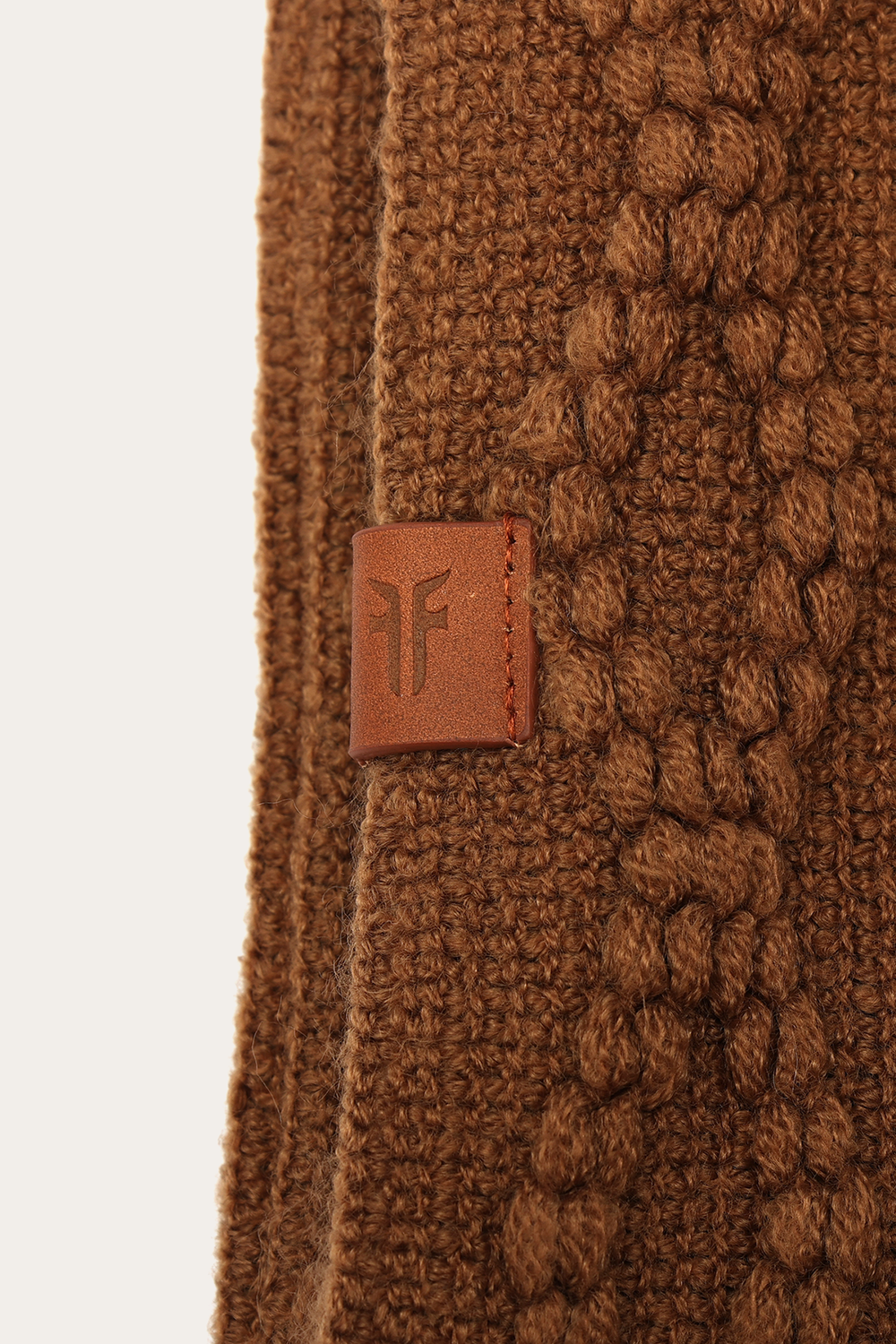 Frye Acorn Embellished Fringe Ruana Acorn