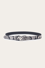Frye Roccia 25mm Snake Belt Roccia