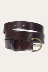 Frye Brown 25mm Belt Brown