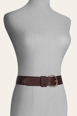 Frye Tan 40mm Belt With Woven Keeper Tan