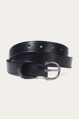 Frye Black 25mm Belt Black