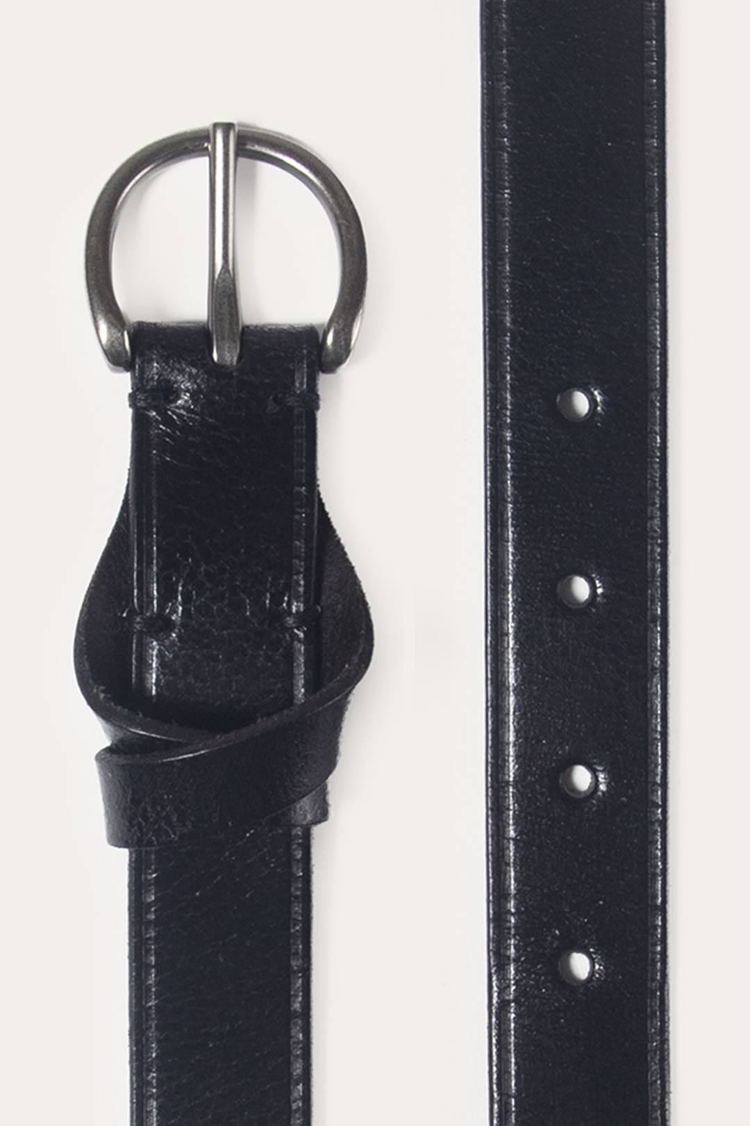 Frye Black 25mm Belt Black