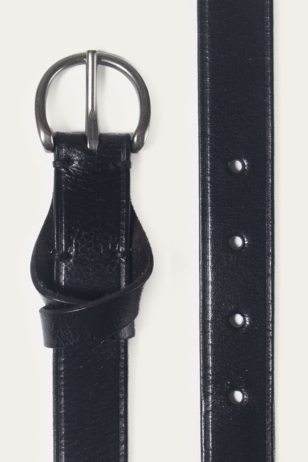 Frye Black 25mm Belt Black