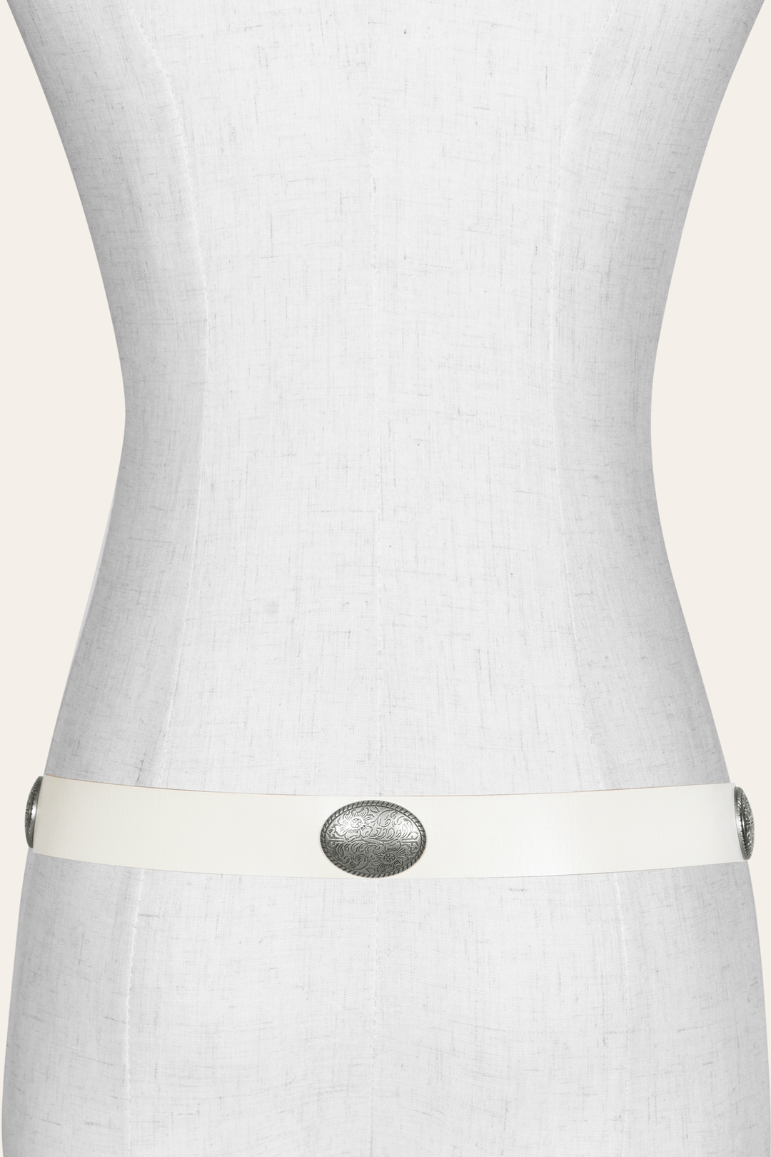 Frye Women’s Oat 30mm Concho Belt Oat