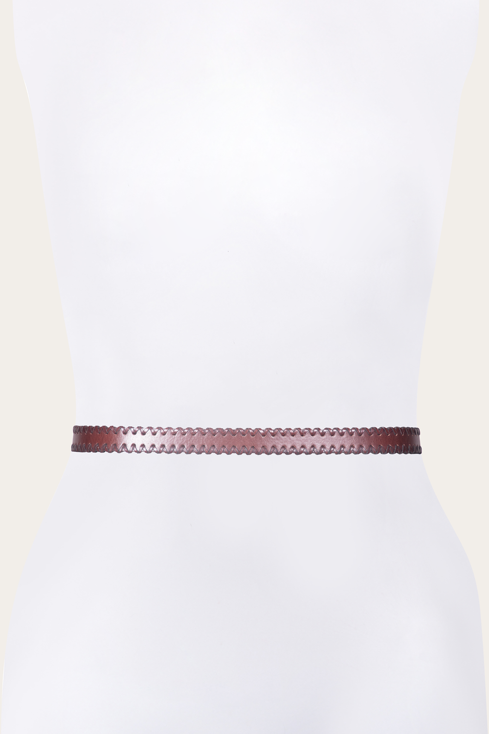 Frye 20mm Tan Leather Belt With 3-Piece Buckle Set Tan