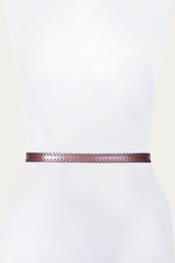 Frye 20mm Tan Leather Belt With 3-Piece Buckle Set Tan