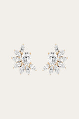 Frye Women’s Marquise Fringe Earrings | Aurate x The Frye Company Yellow Vermeil