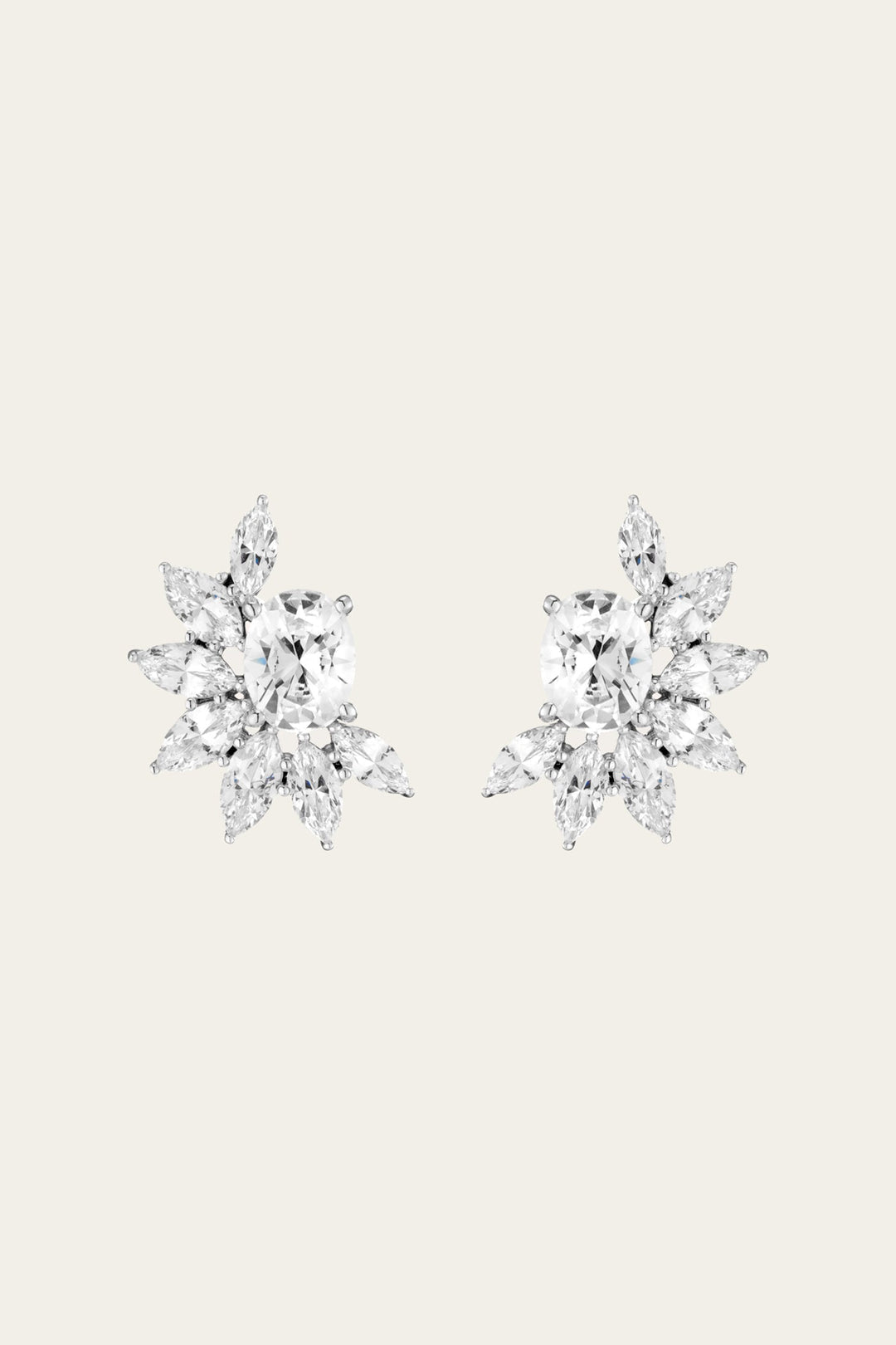 Frye Women’s Marquise Fringe Earrings | Aurate x The Frye Company Sterling Silver