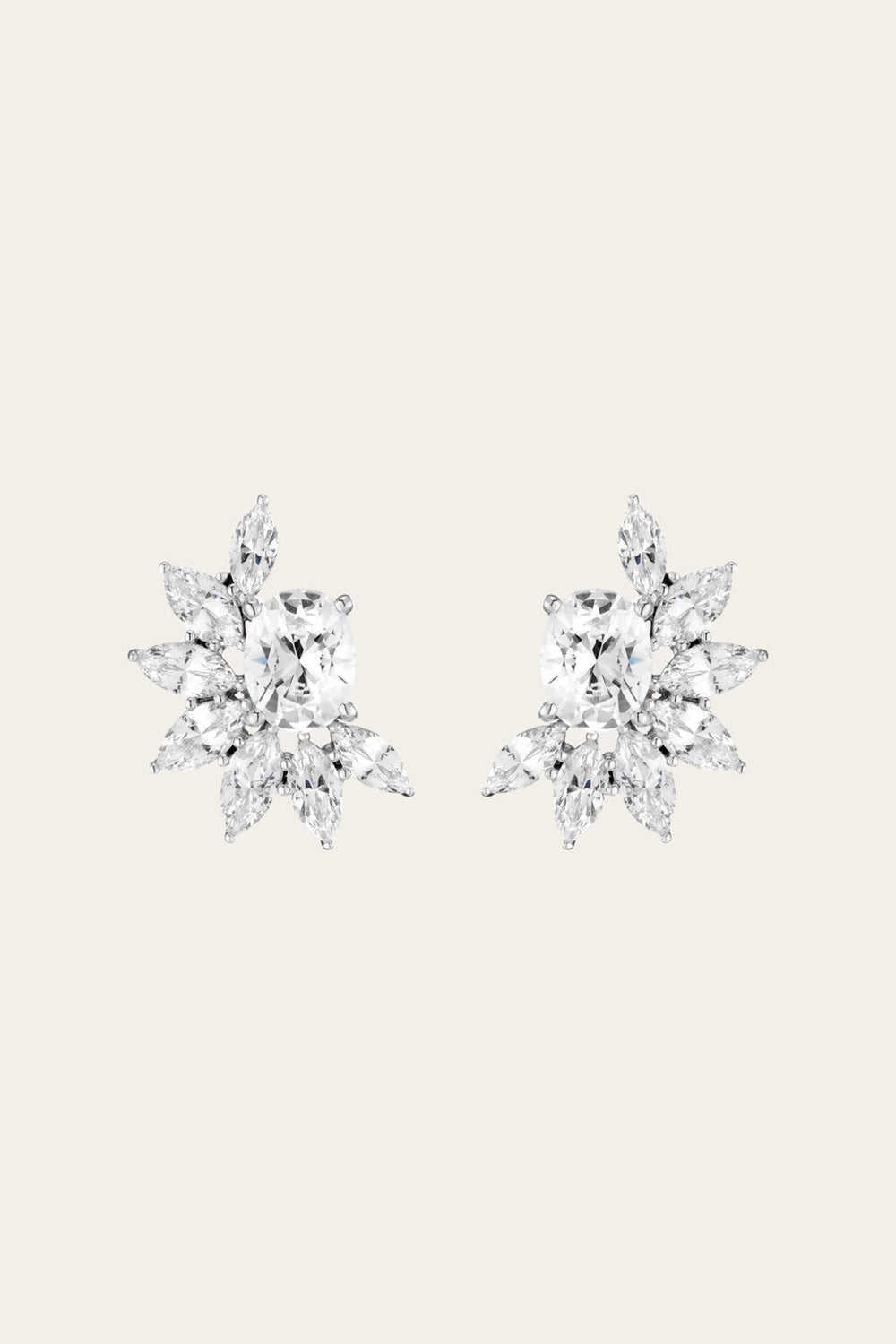 Frye Women’s Marquise Fringe Earrings | Aurate x The Frye Company Sterling Silver